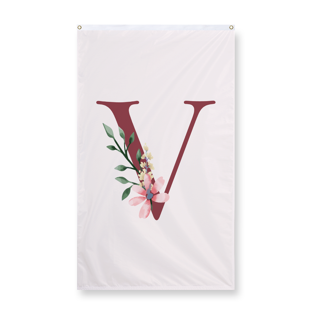 classic-floral-letter-v-display-flag