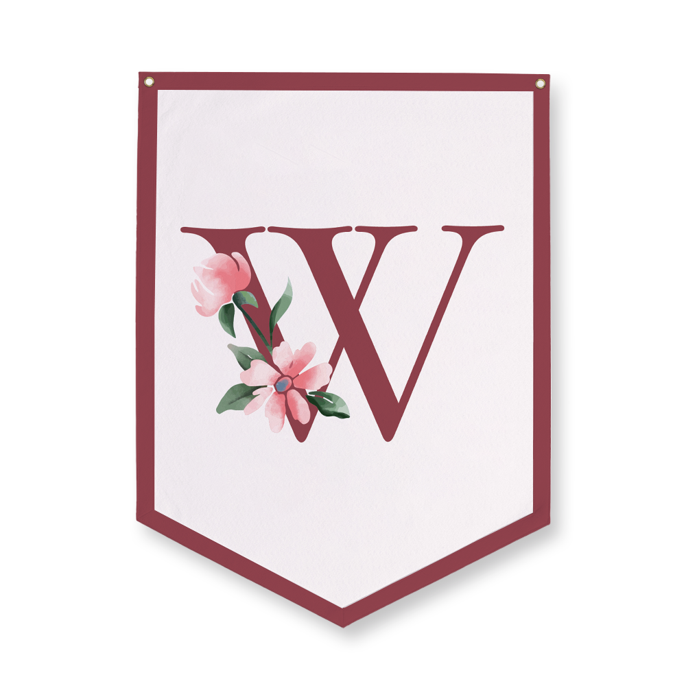 classic-floral-letter-w-camp-flag-five-point