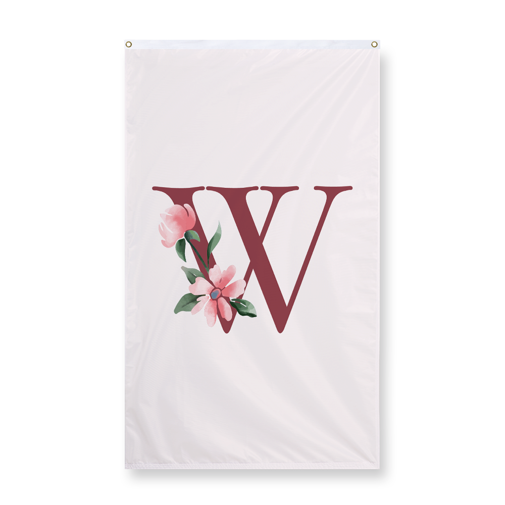 classic-floral-letter-w-display-flag