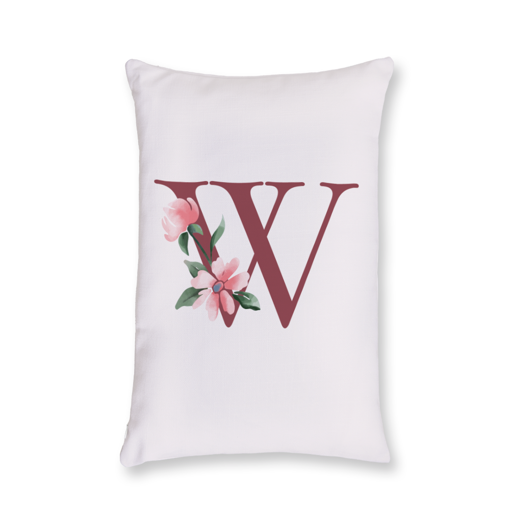 classic-floral-letter-w-throw-pillow