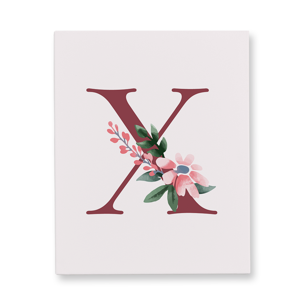 classic-floral-letter-x-canvas-wall-art