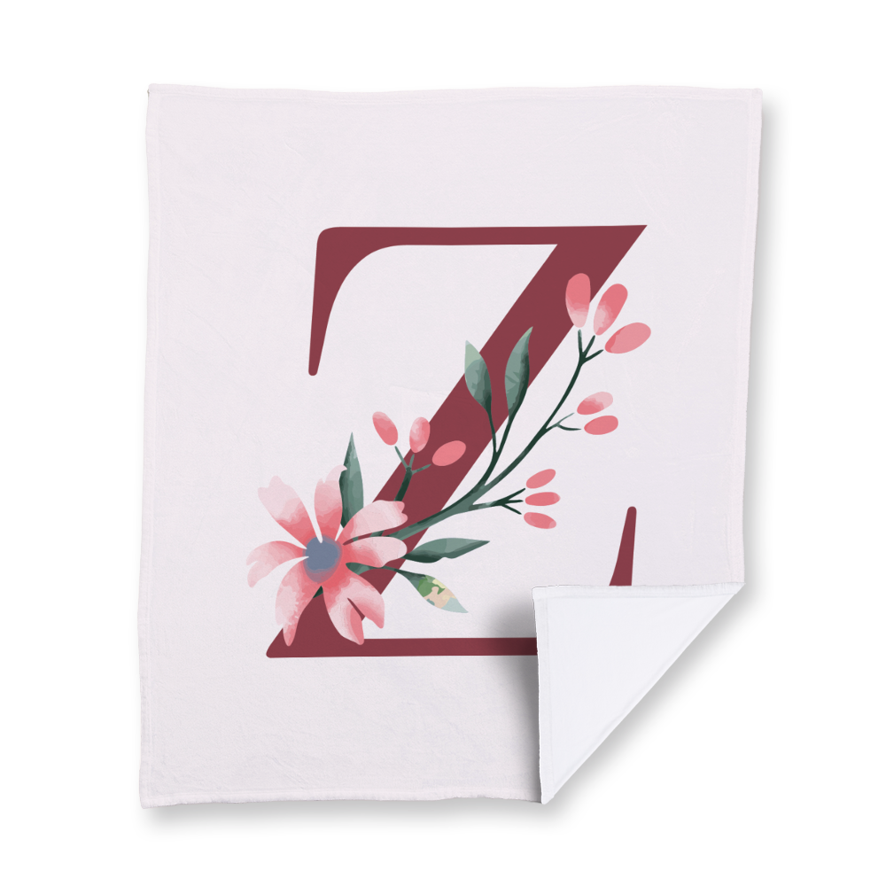 classic-floral-letter-z-blanket-velvety