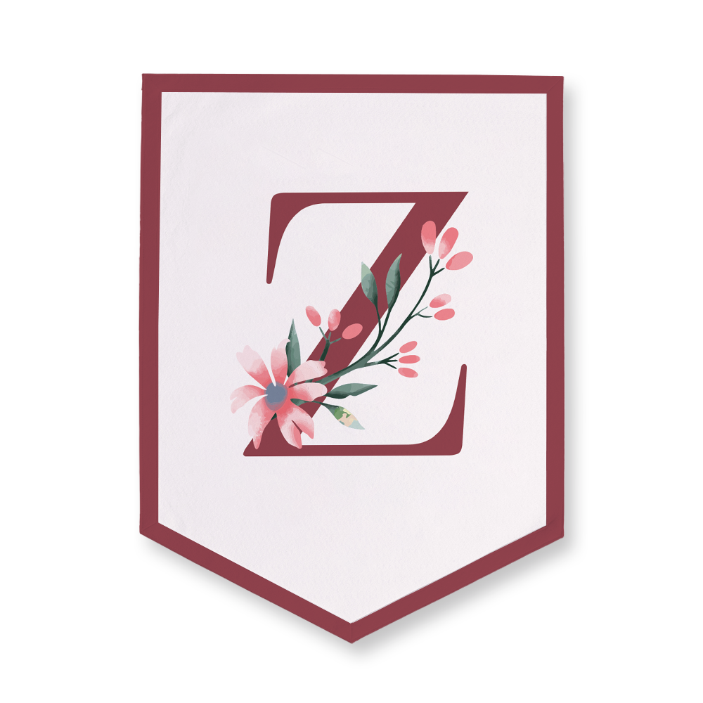 classic-floral-letter-z-camp-flag-five-point