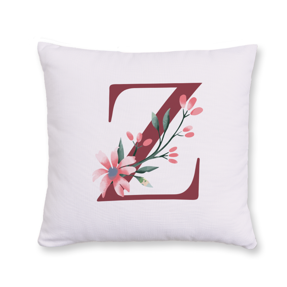 classic-floral-letter-z-throw-pillow