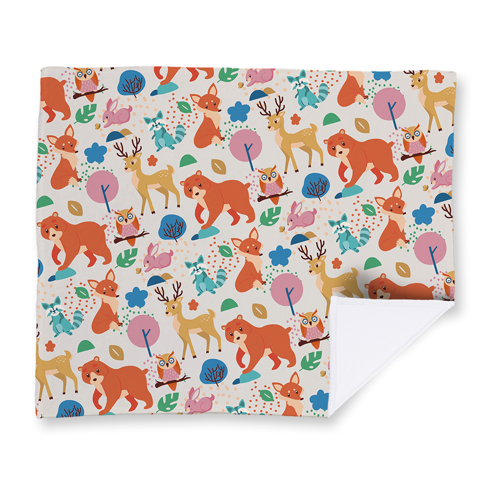 colorful-forest-animals-pattern-blanket-velvety