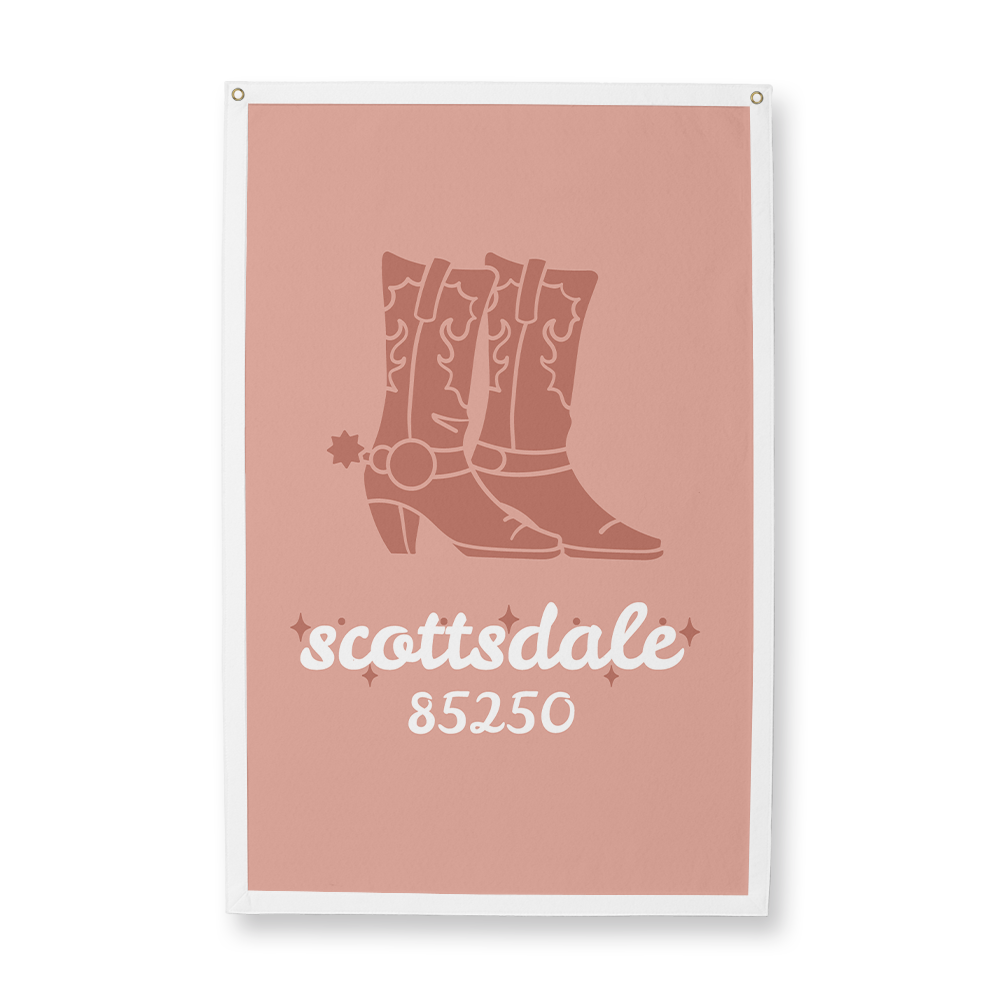 cowboy-boots-zip-code-camp-flag-rectangle