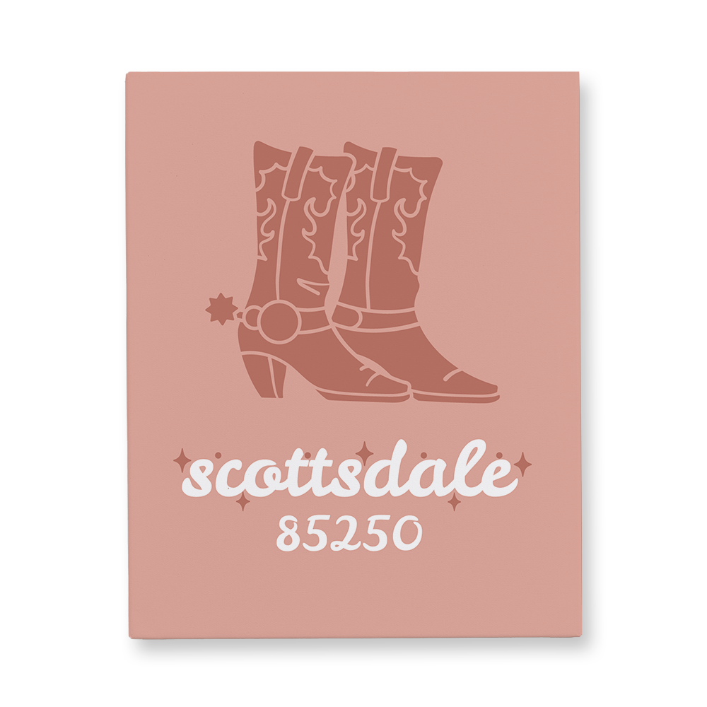 cowboy-boots-zip-code-gallery-canvas-wall-art