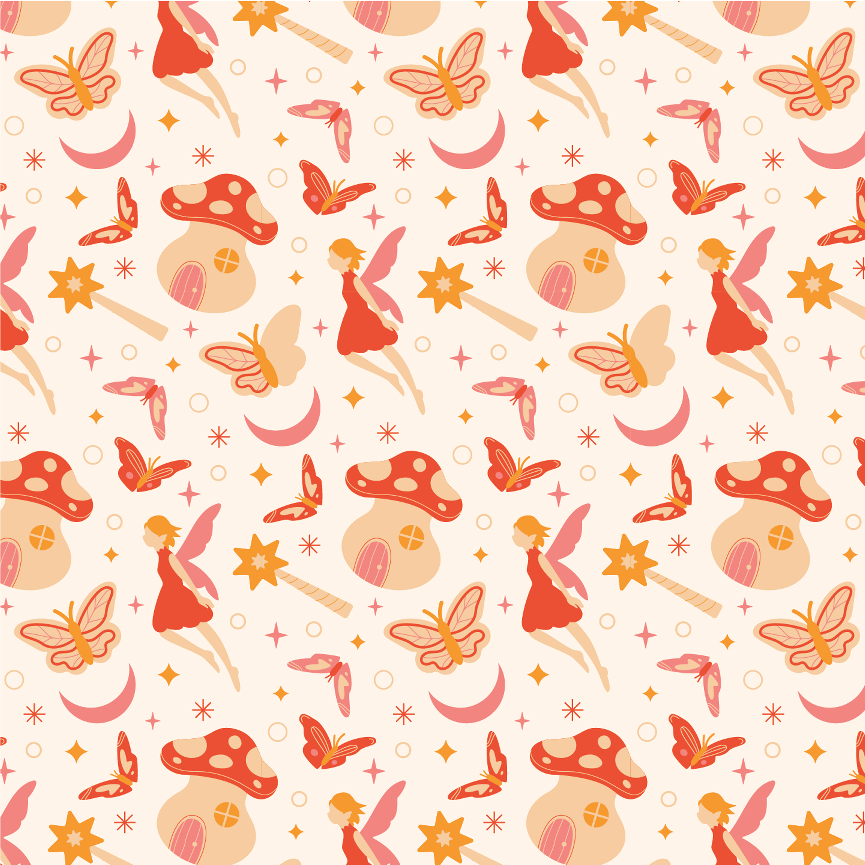 Cute Fairy Pattern