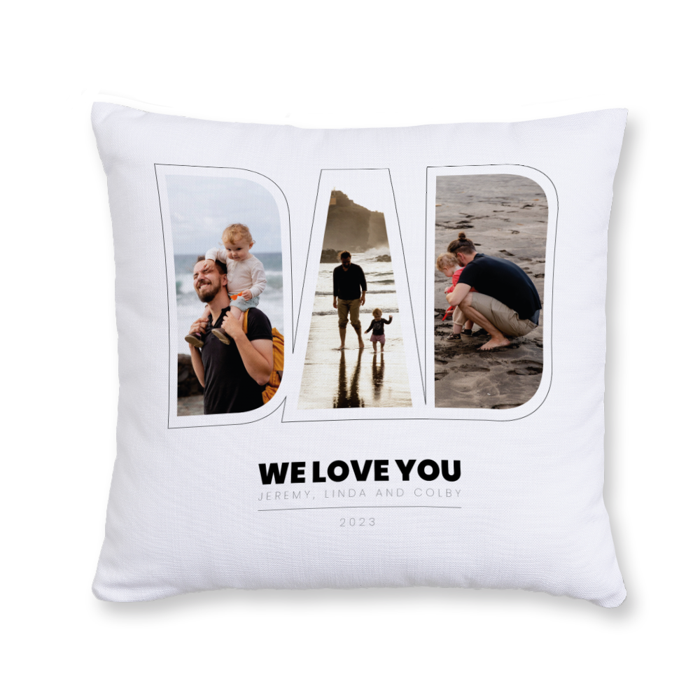 dad-photo-collage-throw-pillow