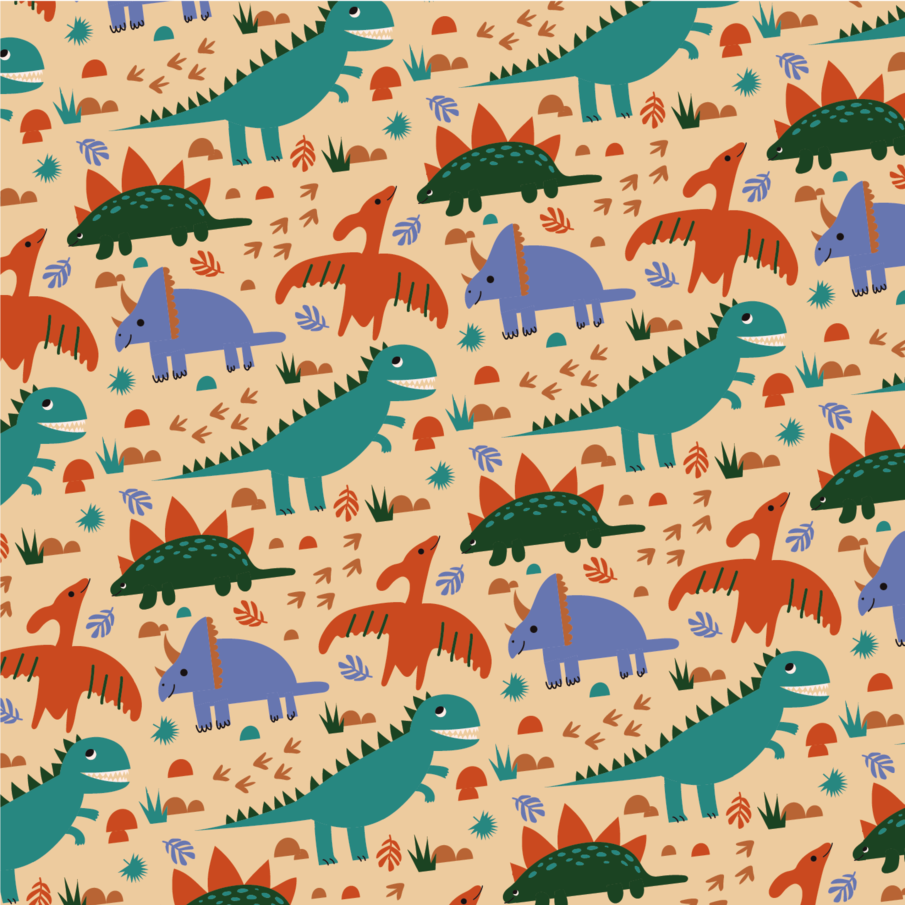 Dino Pattern