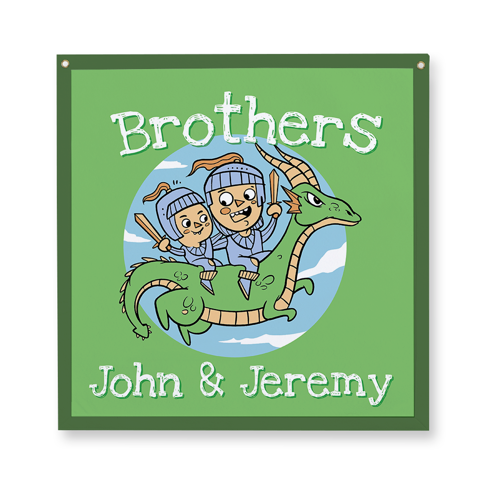 dragon-fighting-brothers-camp-flag-square-2-grommets.png