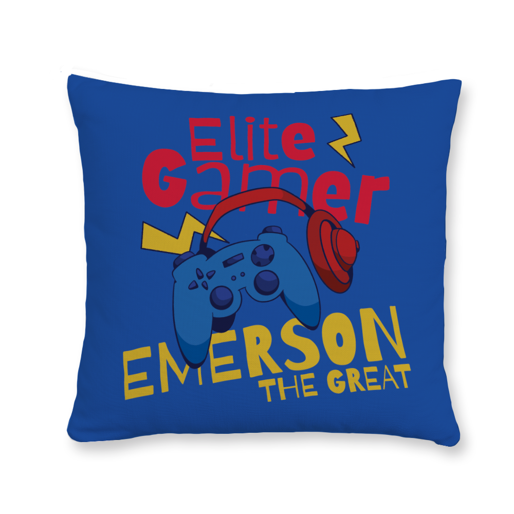 Elite Gamer Throw Pillow