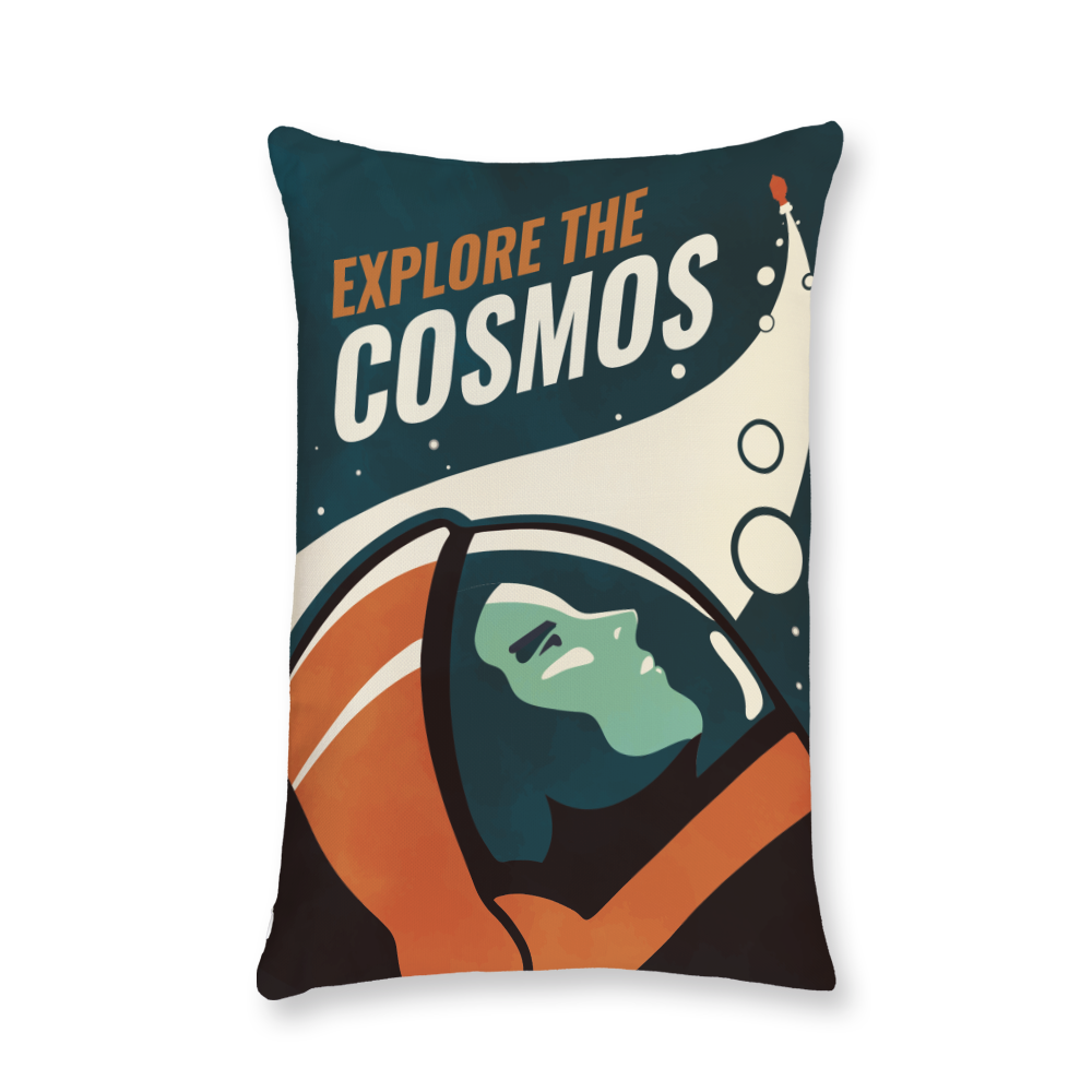 Explore The Cosmos Throw Pillow