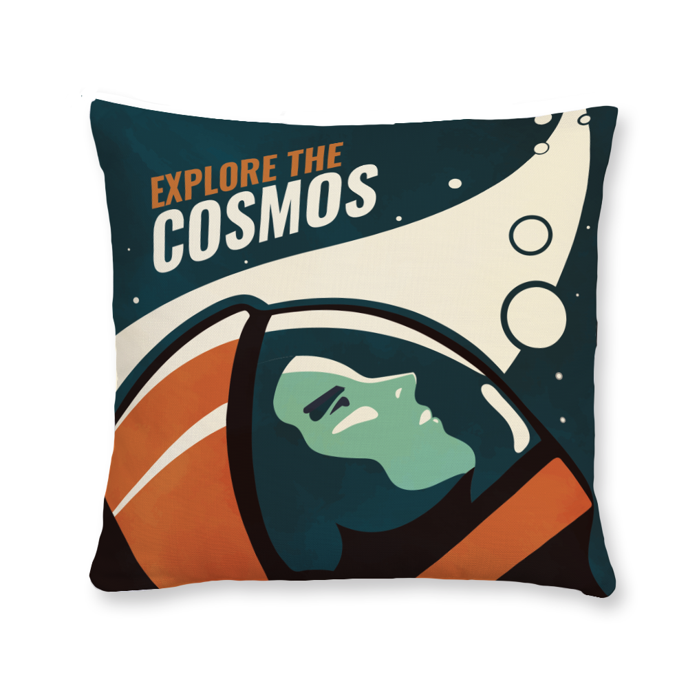 Explore The Cosmos Throw Pillow