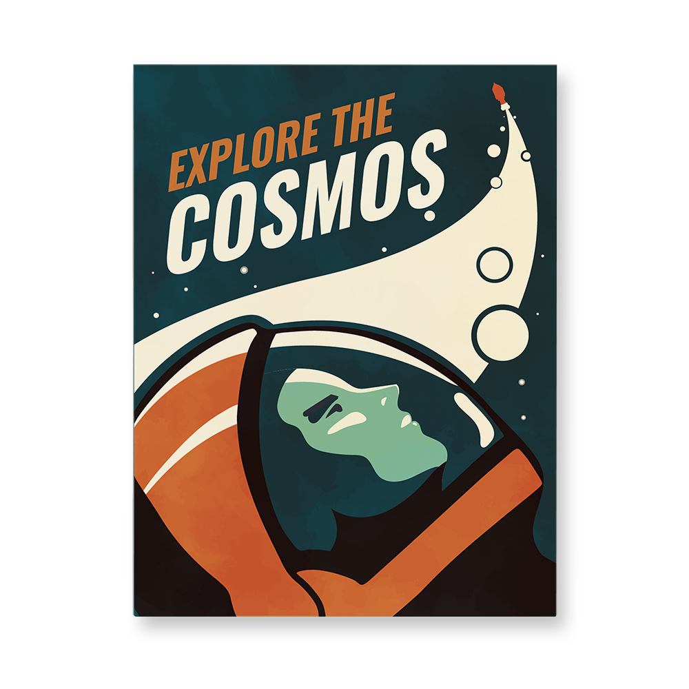 Explore The Cosmos Aluminum Wall Art