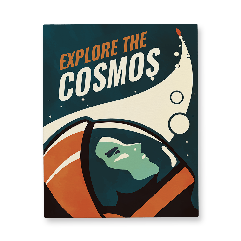 Explore The Cosmos Canvas Wall Art