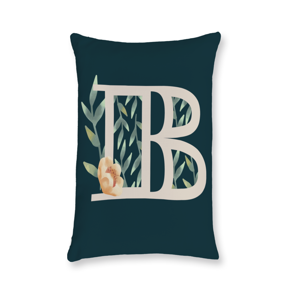 floral-watercolor-letter-b-throw-pillow