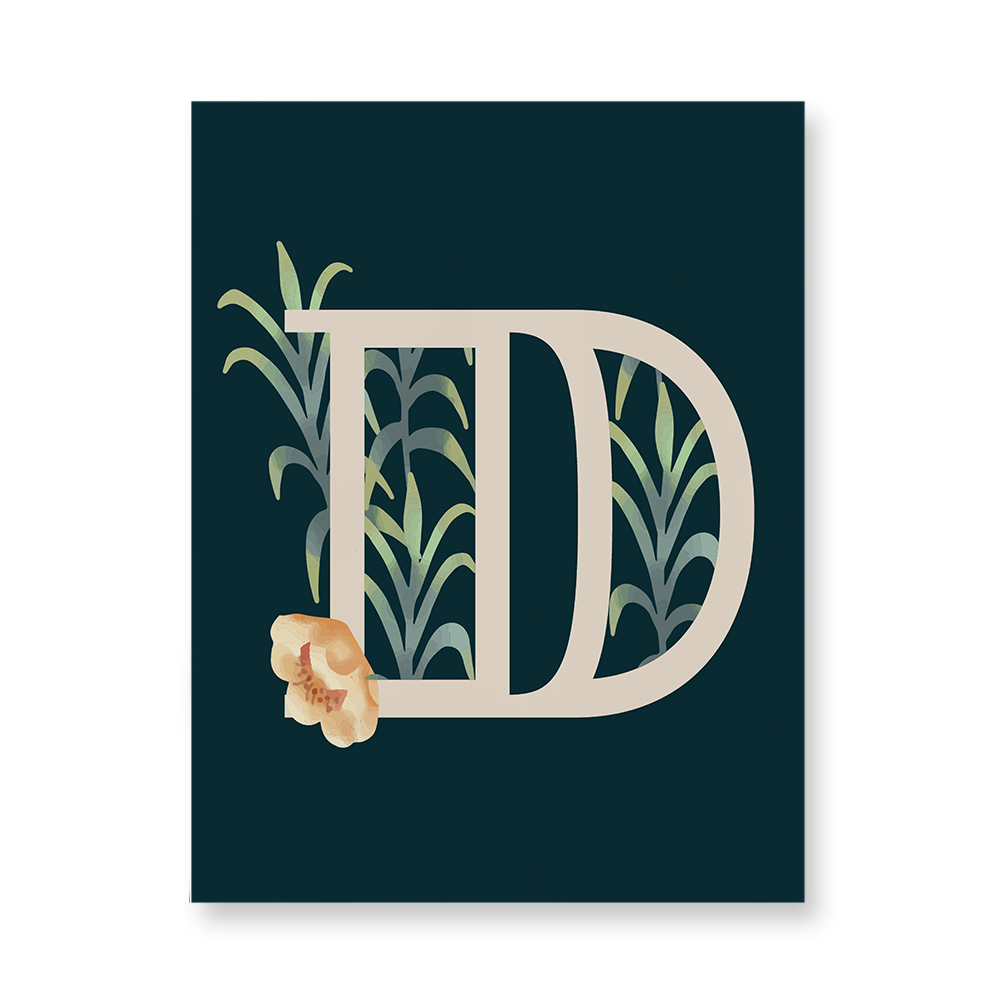 floral-watercolor-letter-d-acrylic-wall-art