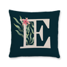 floral-watercolor-letter-e-throw-pillow