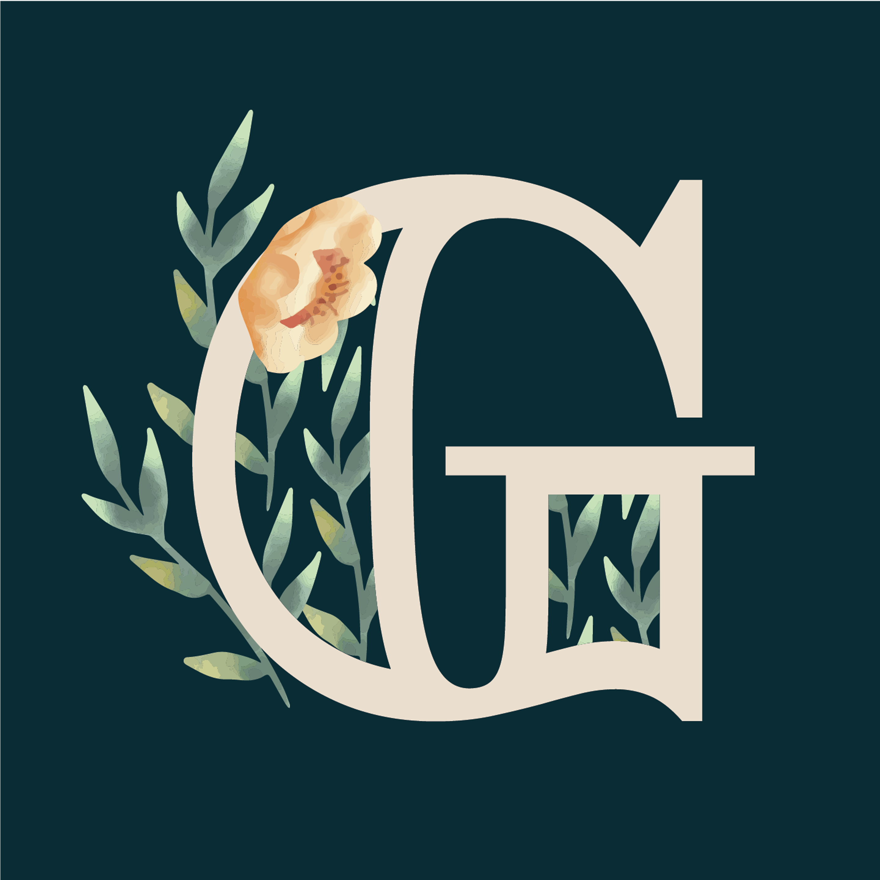 floral-watercolor-letter-g-design-theme