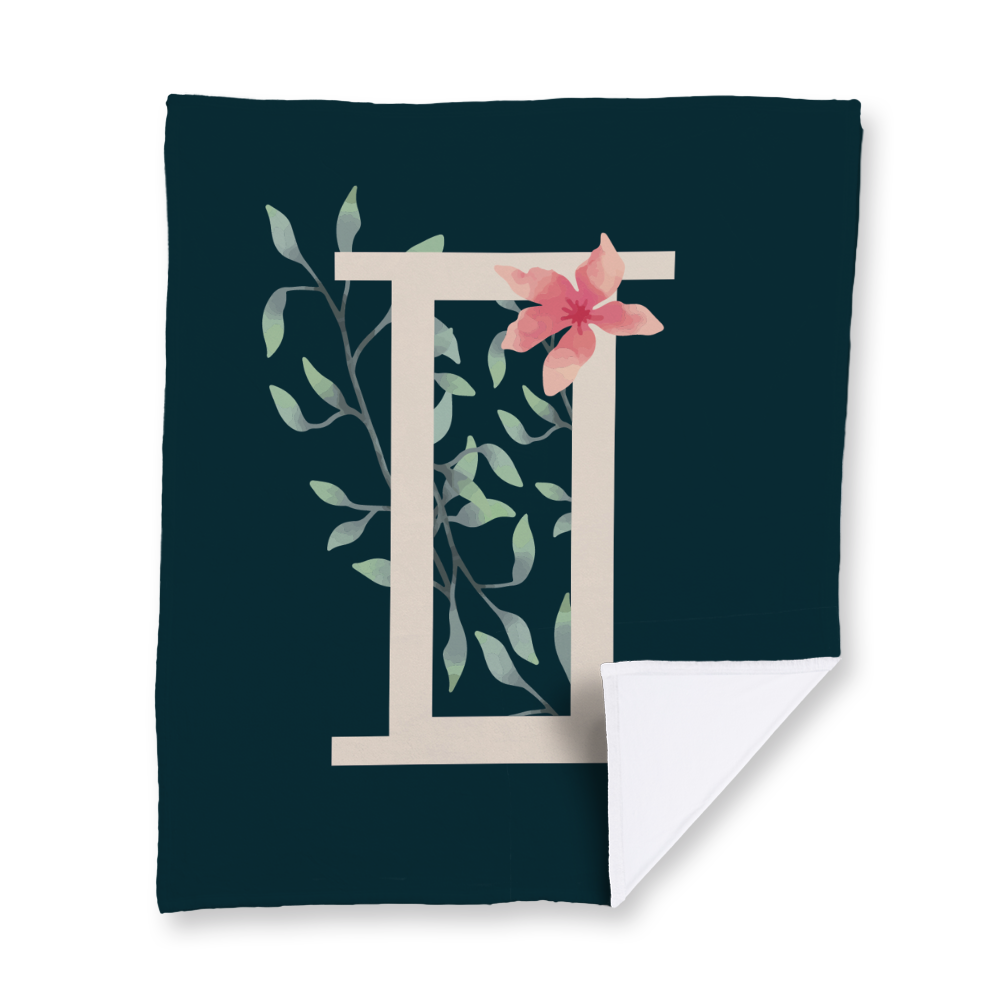 floral-watercolor-letter-i-blanket-velvety