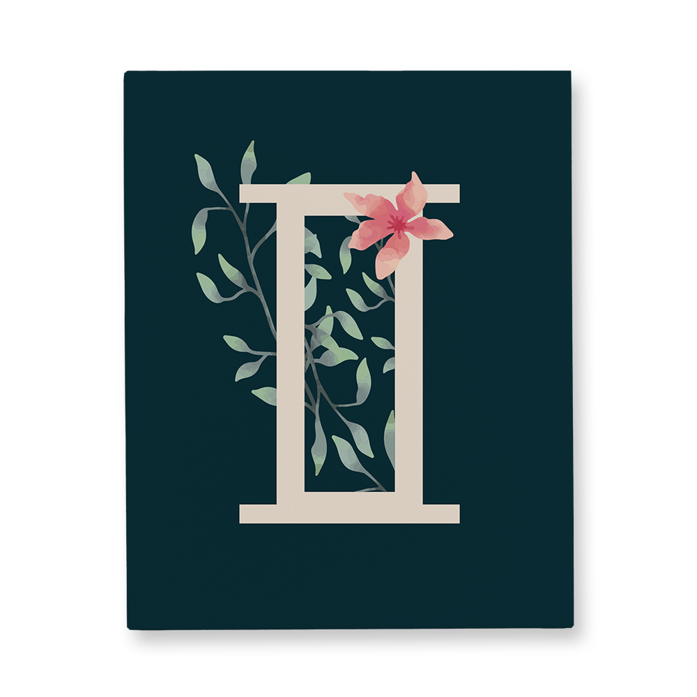 floral-watercolor-letter-i-gallery-canvas-wall-art
