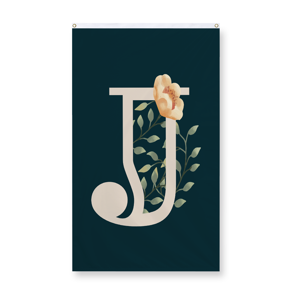 floral-watercolor-letter-j-display-flag