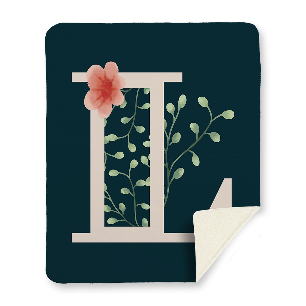 floral-watercolor-letter-l-blanket-sherpa