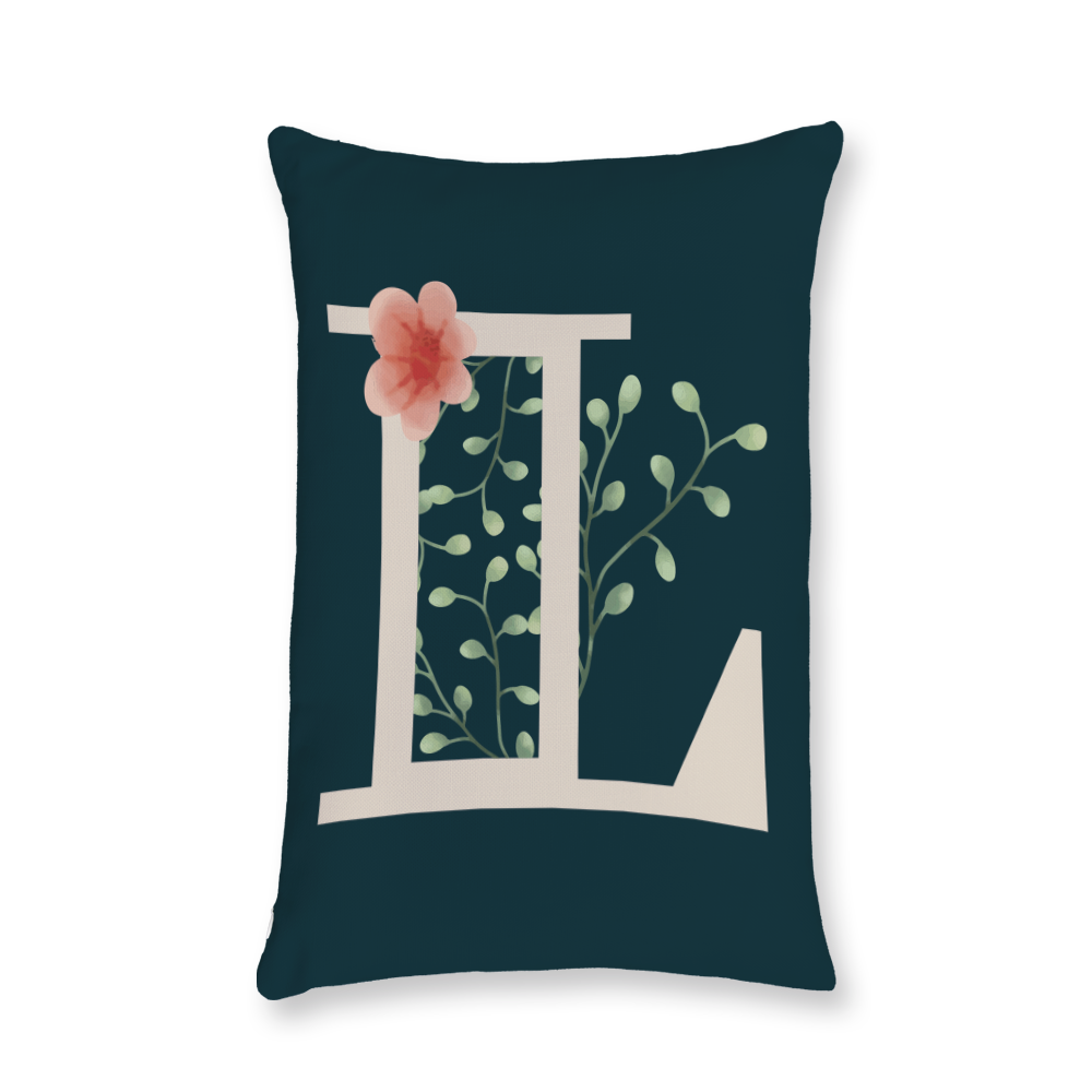 floral-watercolor-letter-l-throw-pillow