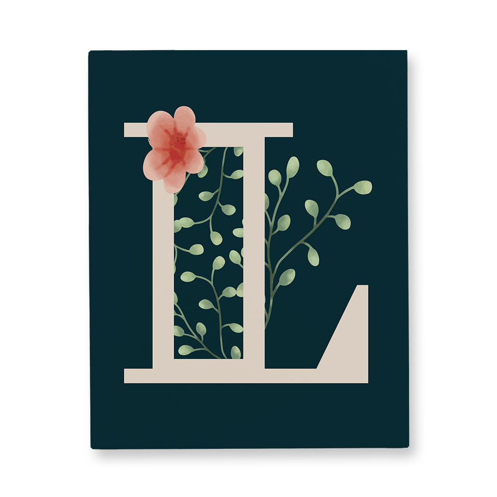 floral-watercolor-letter-l-canvas-wall-art