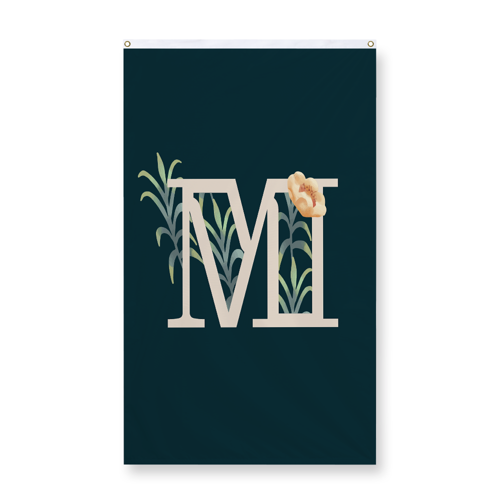 floral-watercolor-letter-m-display-flag