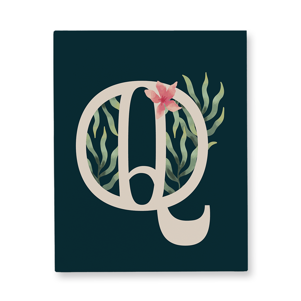 floral-watercolor-letter-q-gallery-canvas-wall-art