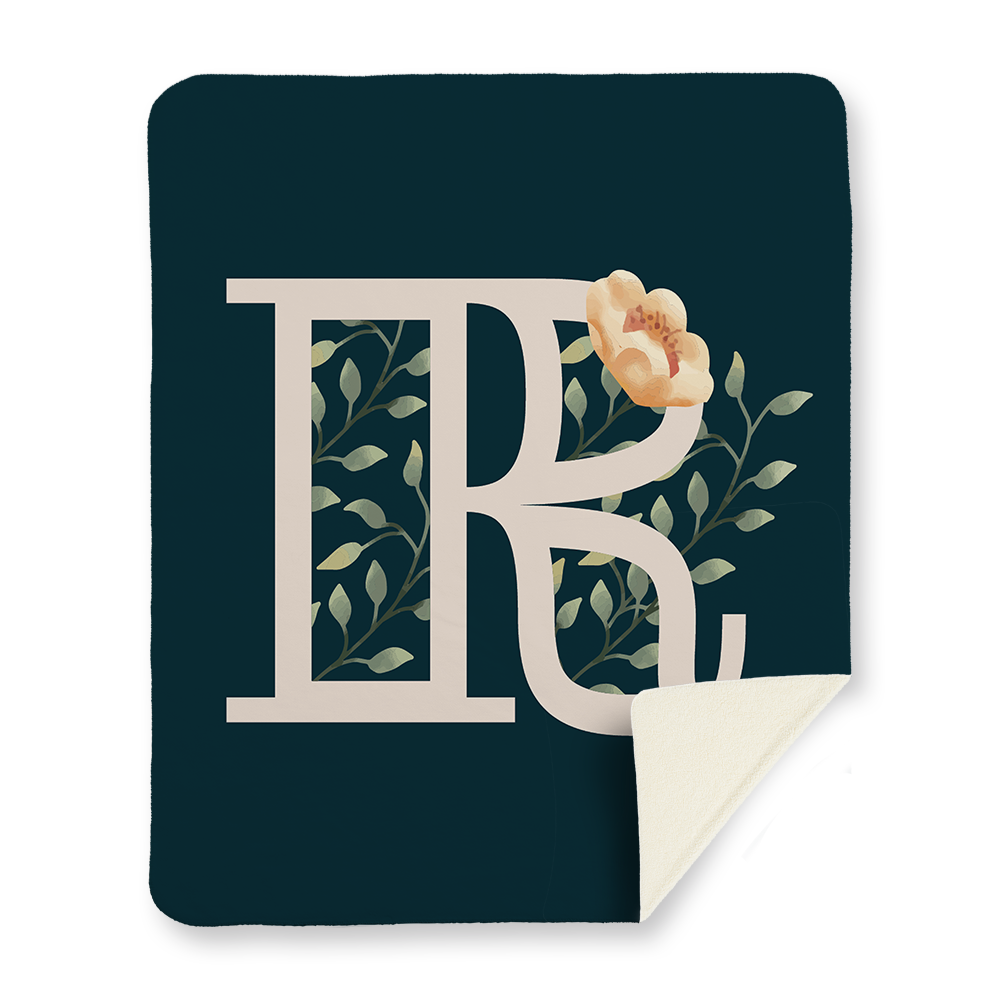 floral-watercolor-letter-r-blanket-sherpa