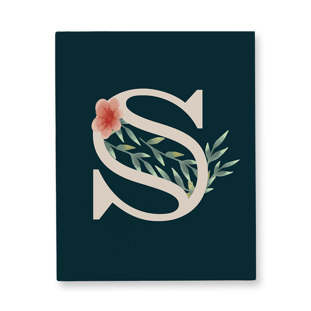 floral-watercolor-letter-s-canvas-wall-art