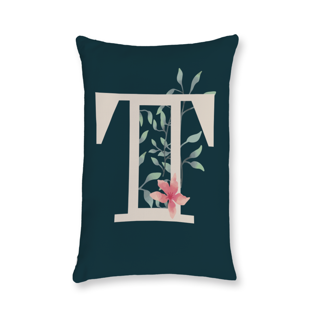 floral-watercolor-letter-t-throw-pillow