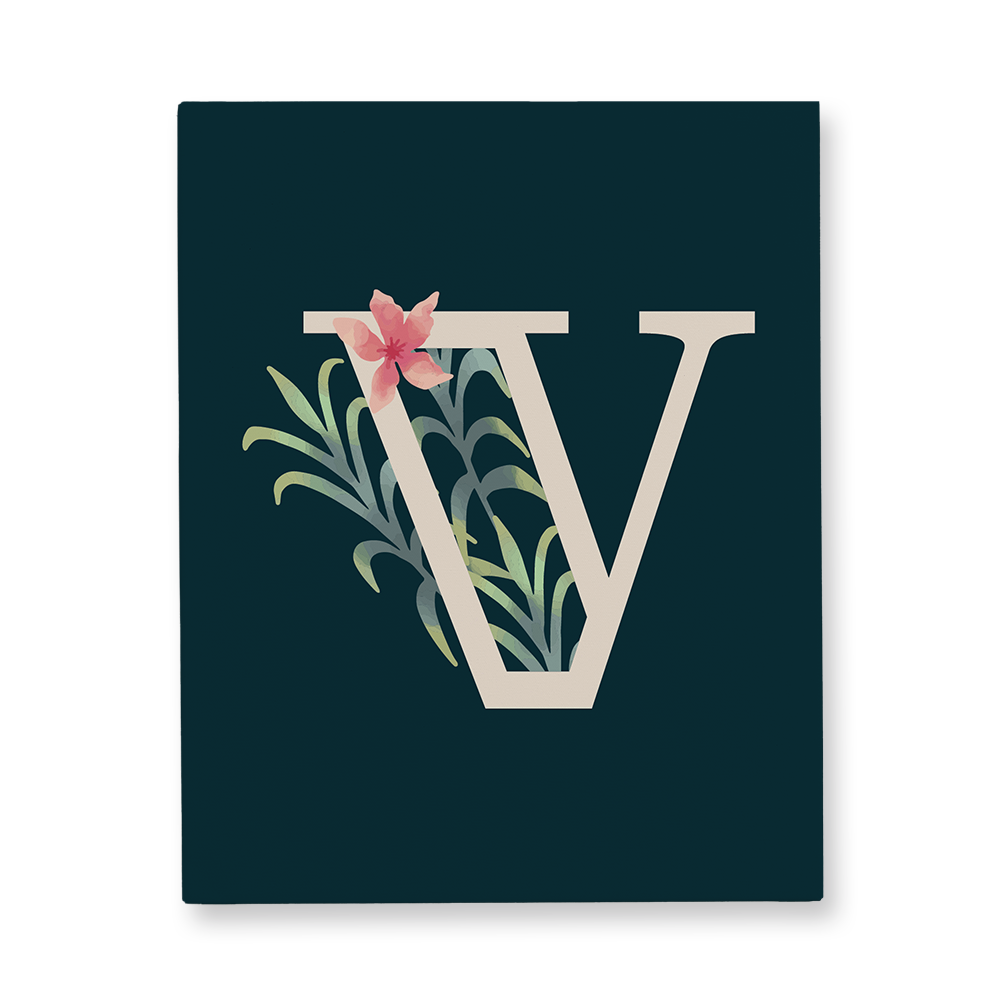 floral-watercolor-letter-v-gallery-canvas-wall-art