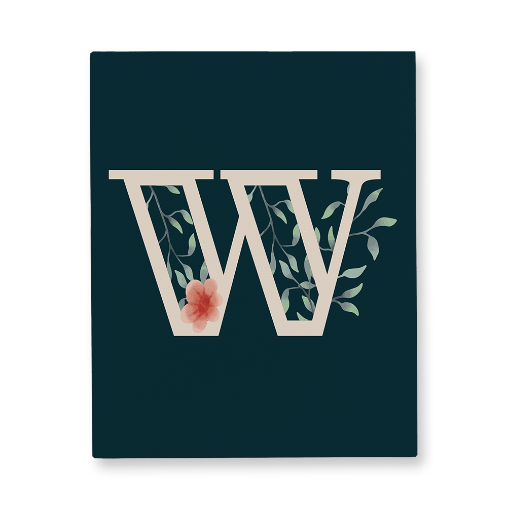 floral-watercolor-letter-w-gallery-canvas-wall-art