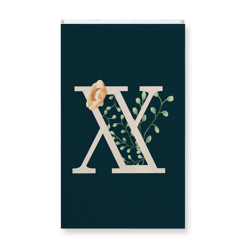floral-watercolor-letter-x-display-flag