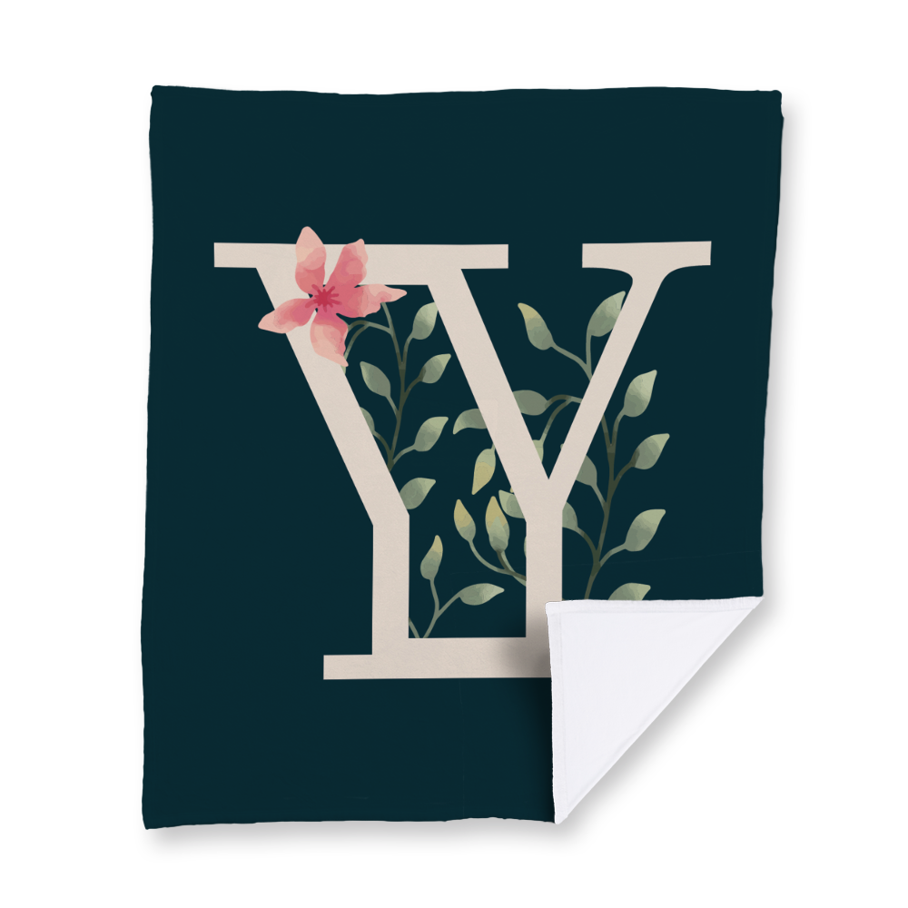 floral-watercolor-letter-y-blanket-velvety