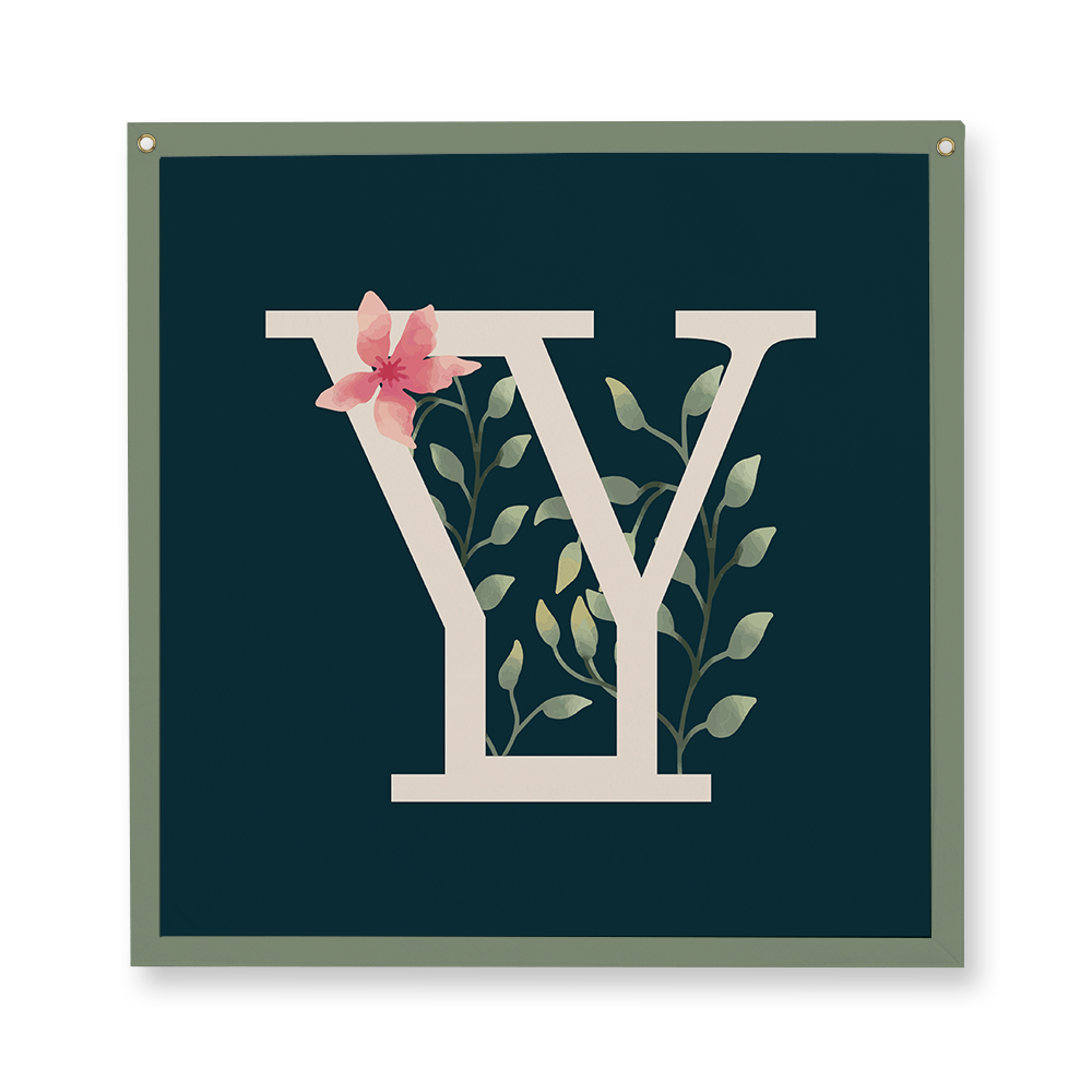 floral-watercolor-letter-y-camp-flag-square