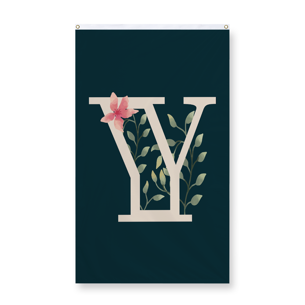 floral-watercolor-letter-y-display-flag