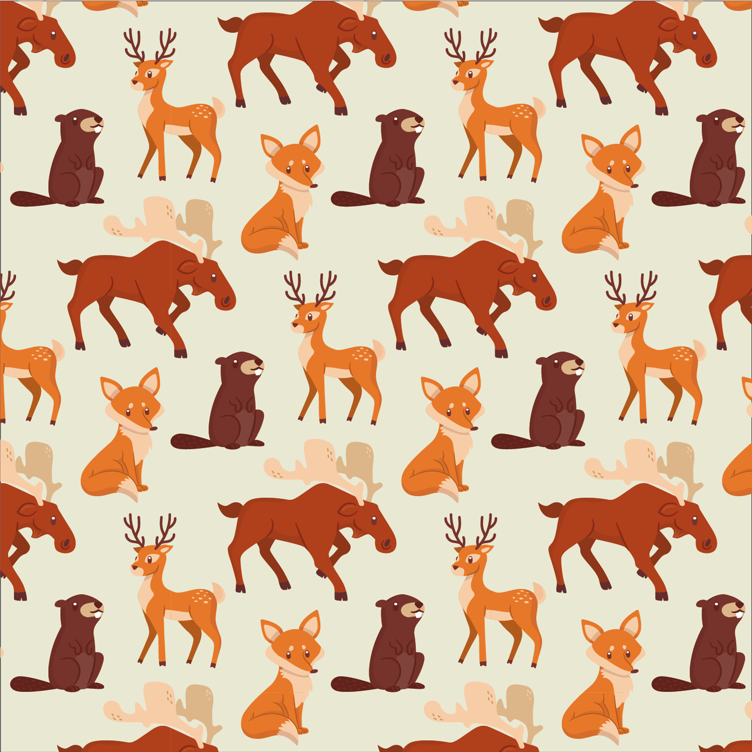 Forest Animals Pattern