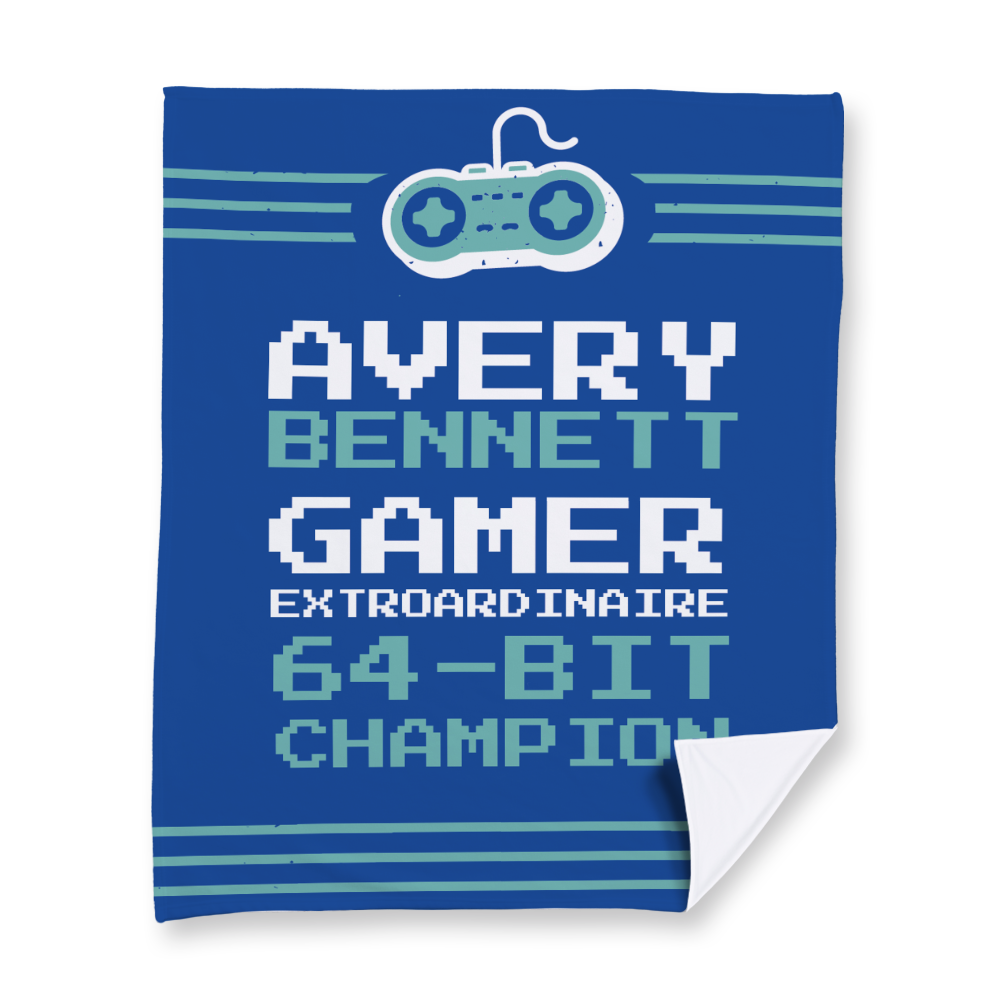 Gaming Champ Fleece Blanket