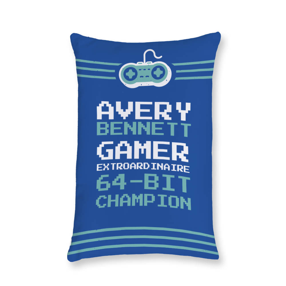 Gaming Champ Throw Pillow