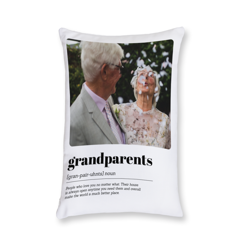 Grandparents Meaning Throw Pillow