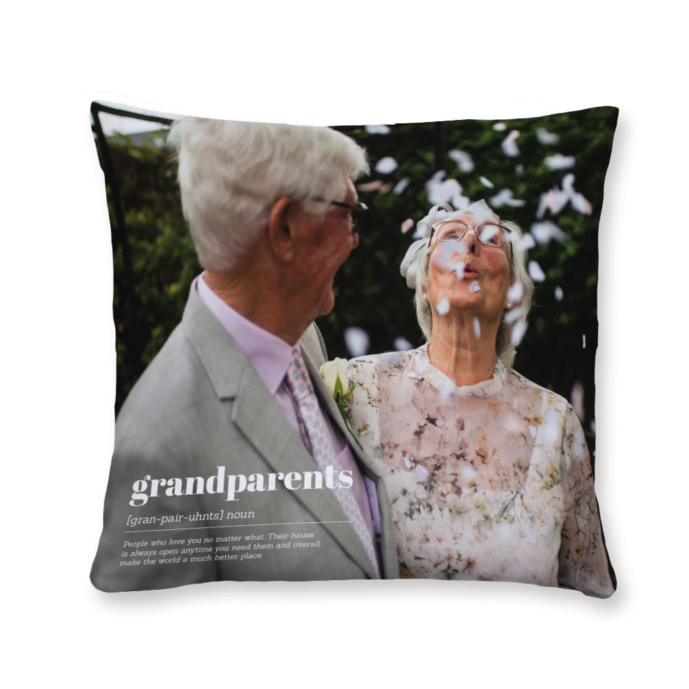 Grandparents Meaning Throw Pillow