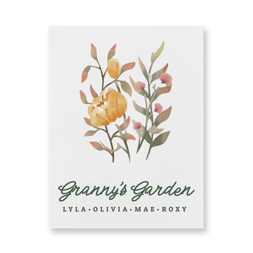 Granny's Garden Acrylic Wall Art