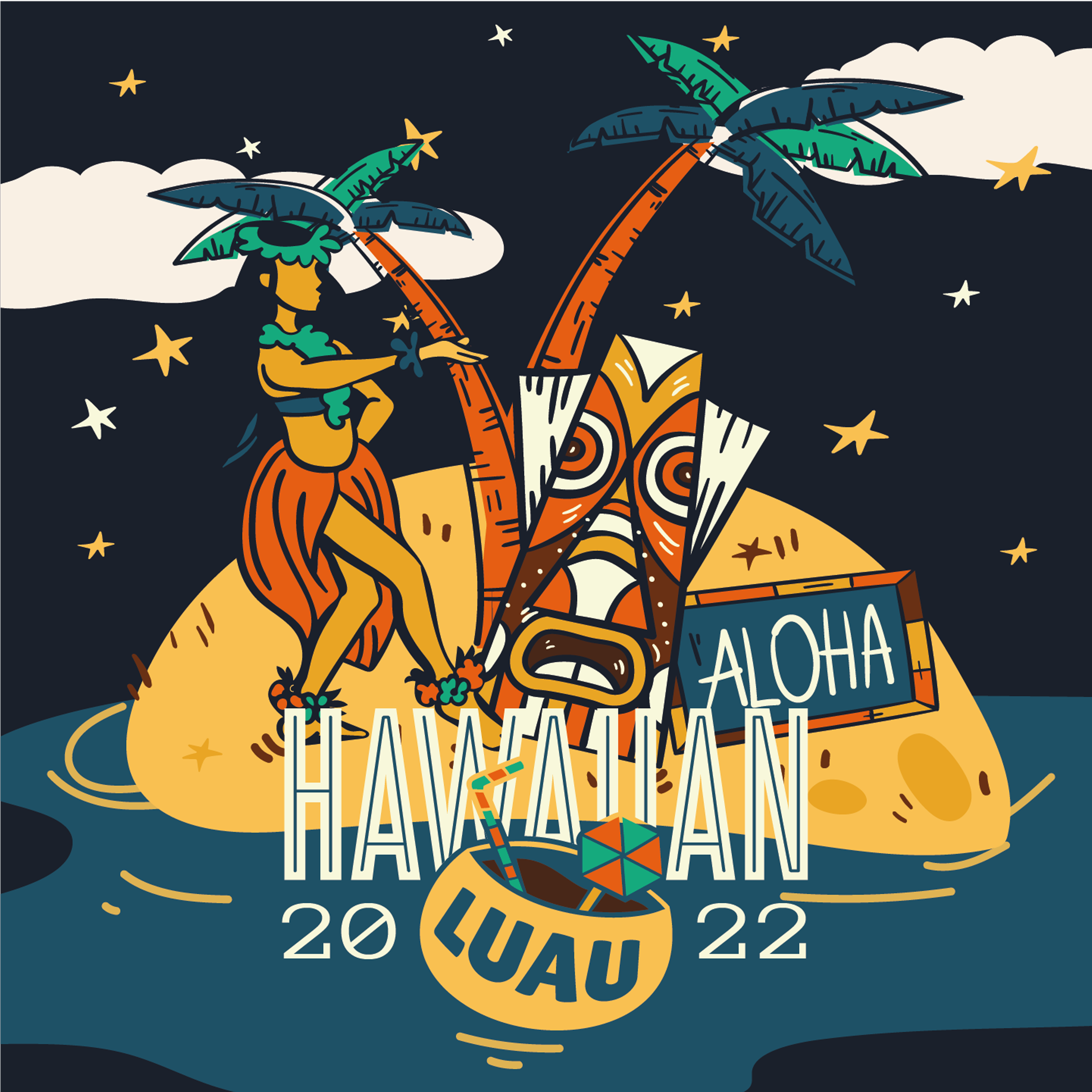 hawaiian-luau-design-theme