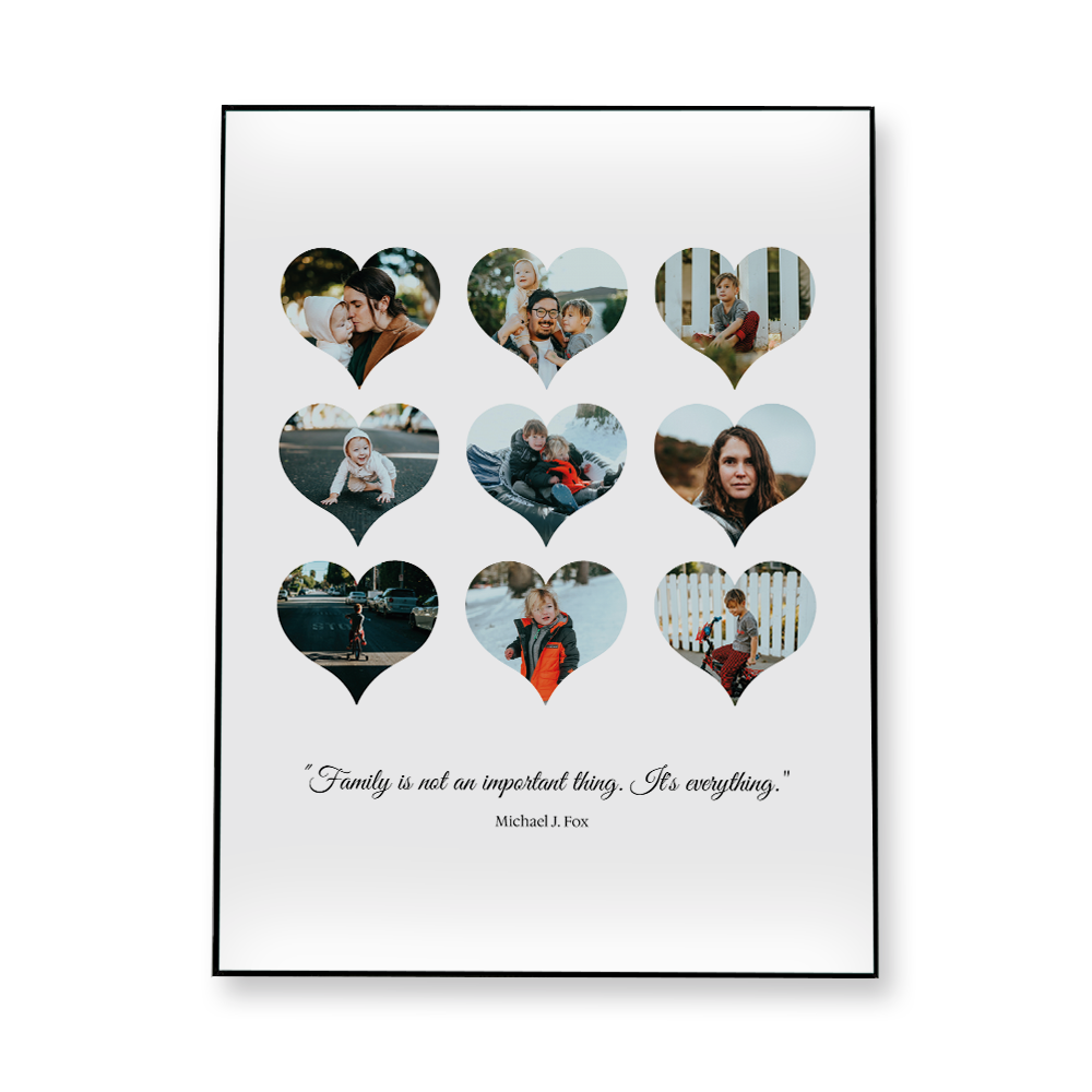 heart-photo-collage-fabric-in-a-frame-wall-art