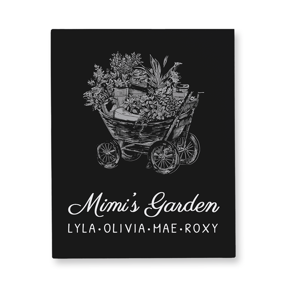 Mimi's Garden Gallery Canvas Wall Art